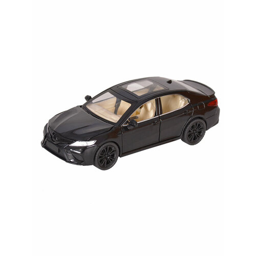 Машина металлическая MX 39280 Toyota Camry свет и звук черный 1:24 тм автопанорама машинка металлическая 1 34 toyota camry черный свет звук откр двери капот и