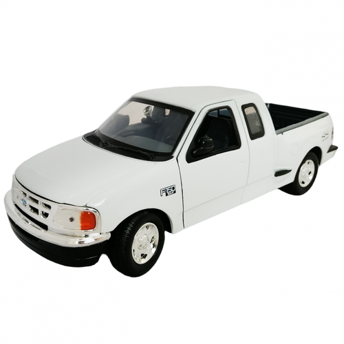 Ford F-150 FLARESIDE SUPERCAB 1:24 коллекционная металлическая модель автомобиля MotorMax 73284 white ford f 150 flareside supercab 1 24 коллекционная металлическая модель автомобиля motormax 73284 silver