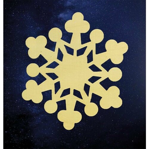 Созвездие Заготовка из фанеры. Снежинка №36