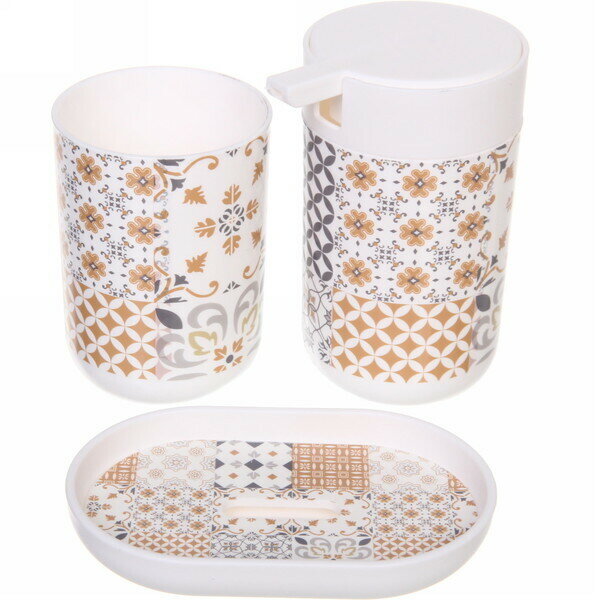 фото Набор для ванной из 3-х предметов «Мозаика»