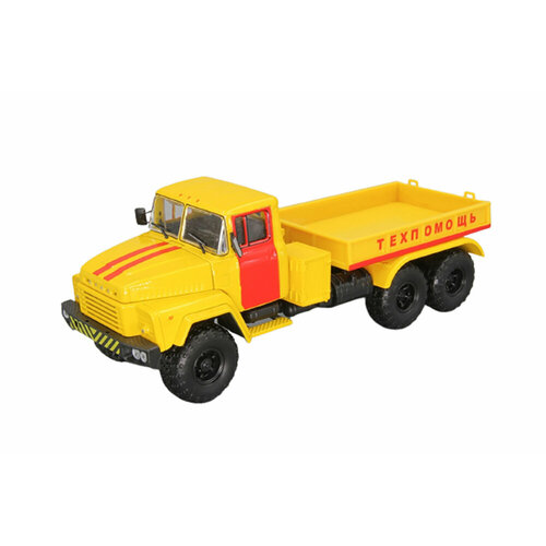 Kraz 260V ballast tractor tech aid yellow (ussr russia) | краз 260В балластный тягач техпомощь желтый