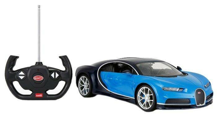 Машина р/у 1:24 Bugatti Chirton , синий Rastar