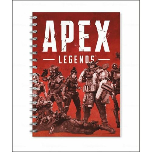 Тетрадь APEX LEGENDS, апекс легендс №10, А5 футболка apex legends апекс легендс 10 a4