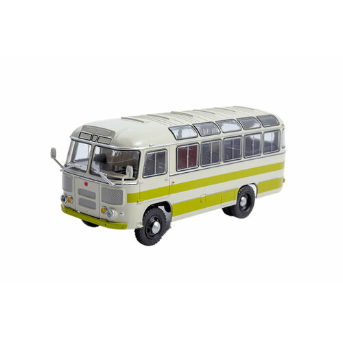 ПАЗ-672 белый с зеленым (наши автобусы #45) автобусы семейства паз 3205 паз 4234 с каталогом деталей и сборочных единиц
