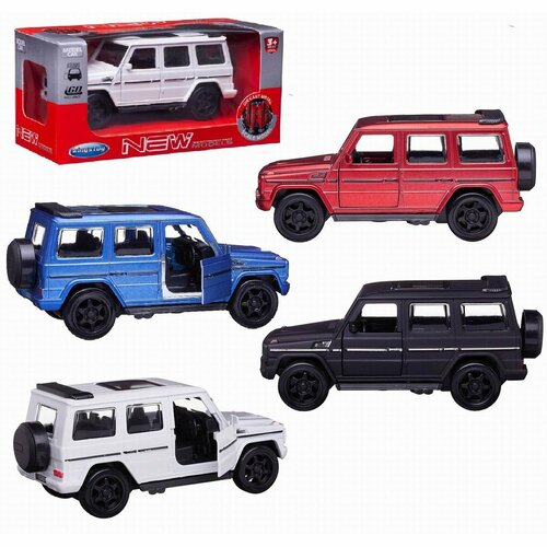 развивающие игрушки junfa паровозик со звуковыми эффектами Машинка металлическая Внедорожник, инерционная, со световыми и звуковыми эффектами, в коробке - Junfa Toys [WE-12324]