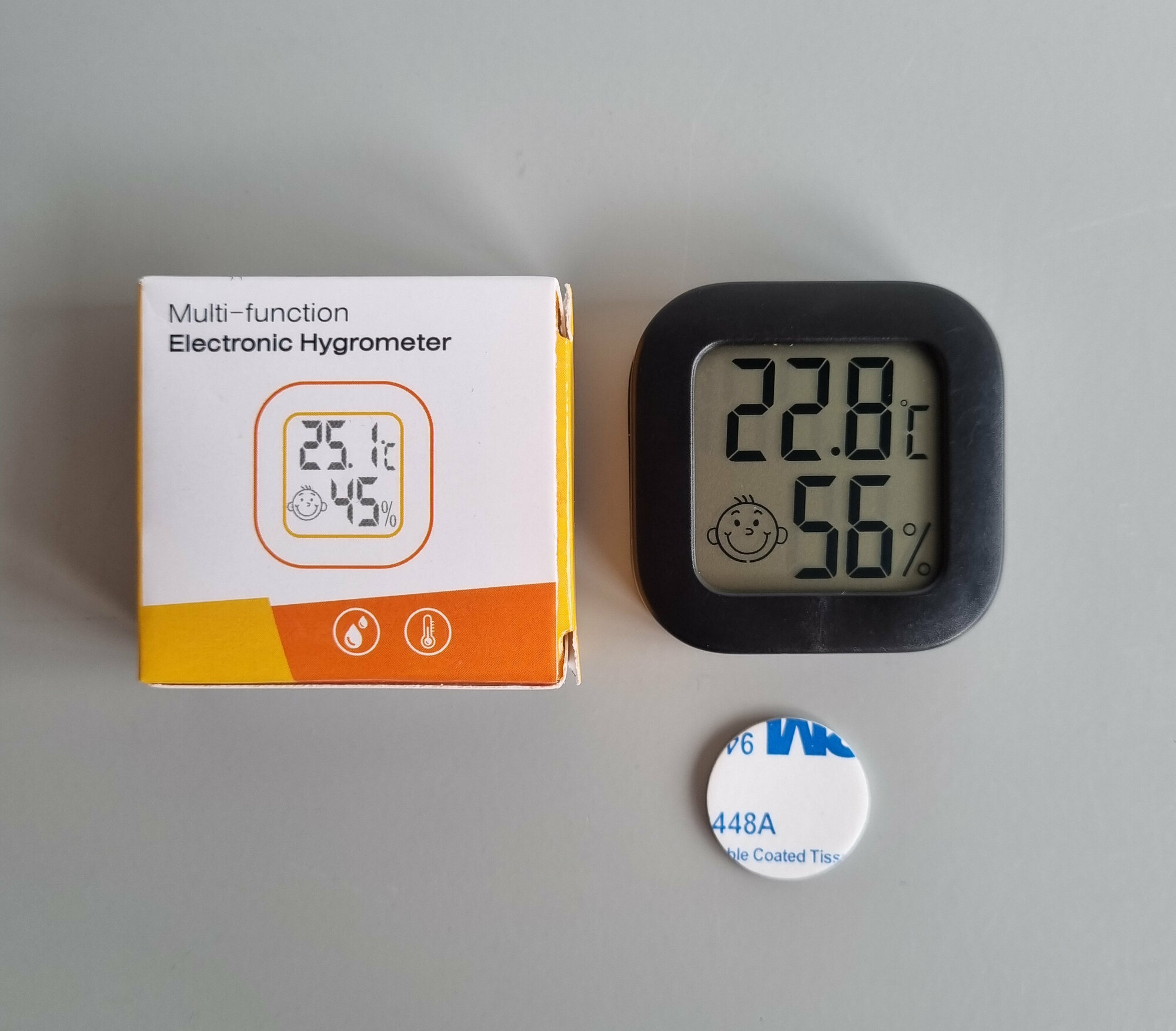 Термометр-гигрометр цифровой для дома, дачи, теплицы, террариума. Гигрометр термометр - измеритель влажности и температуры (цифровая метеостанция) - фотография № 4