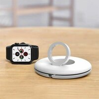 Подставка держатель для зарядки Baseus Planet cable winder для Apple Watch (ACSLH-02), белая