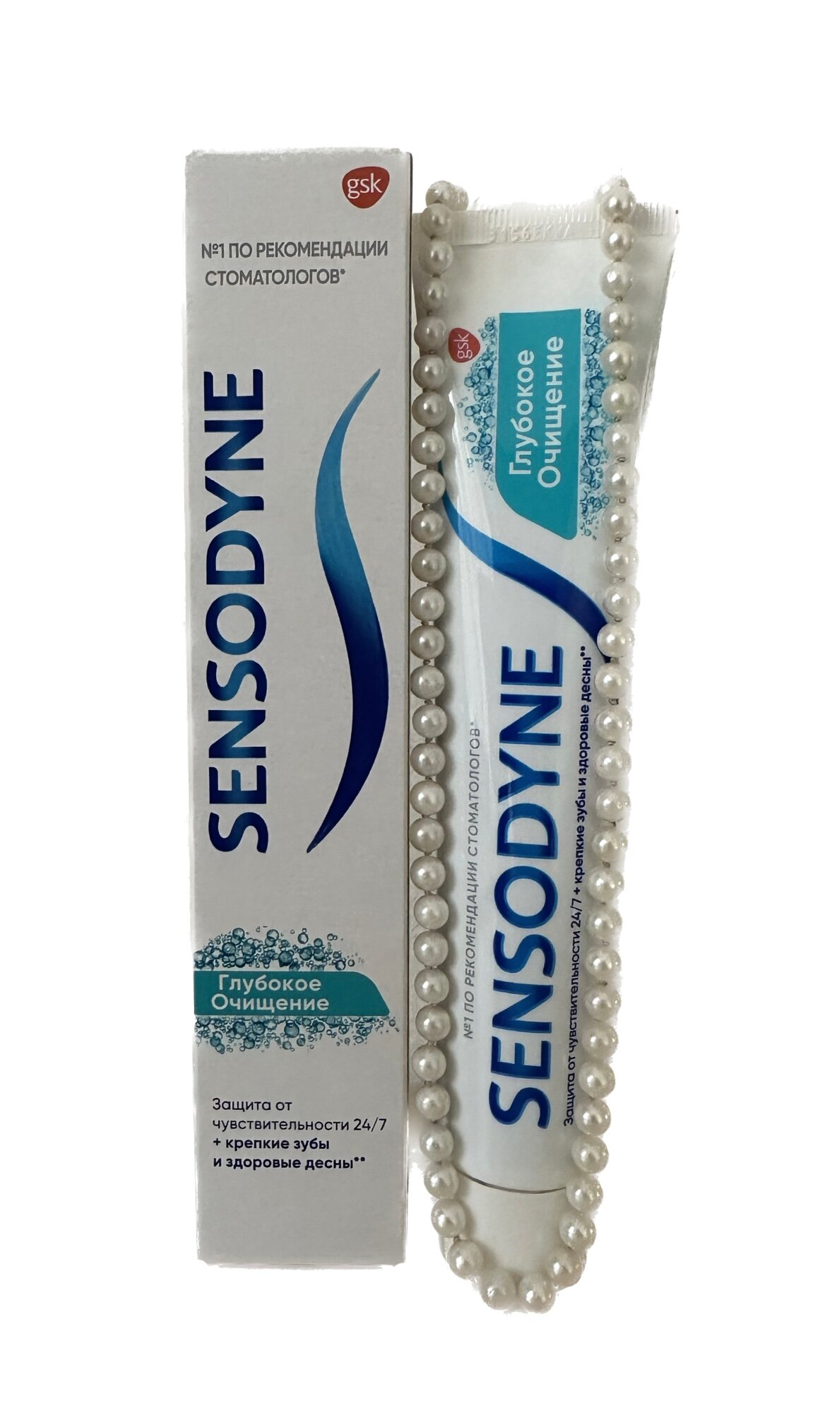 Зубная паста Sensodyne Глубокое очищение, 75 мл — купить в интернет ...