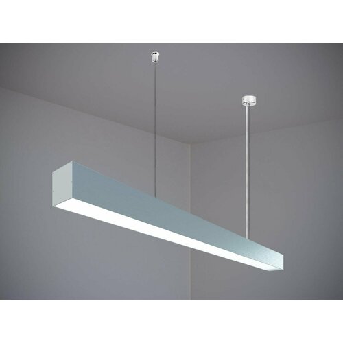Модный свет Линейный подвесной светильник MODALINE P77 2,5м 110Вт 6500K алюминий