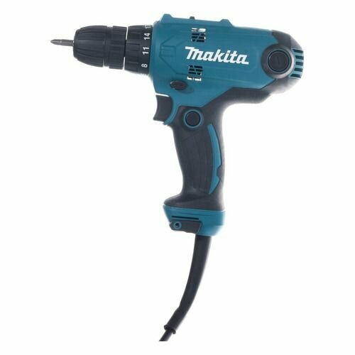 Дрель-шуруповерт Makita DF0300X2 сетевой 9990₽