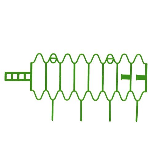 фото Кустодержатель для клубники, d = 15 см, h = 18 см, пластик, набор 10 шт зелёный, «Волна»