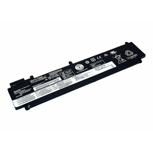 Аккумуляторная батарея для ноутбукa Lenovo ThinkPad T460s (00HW022) 13,05V 1920mAh черная аккумулятор для lenovo t460s t470s 11 25v 1920mah org p n 00hw022 00hw023 sb10f46460