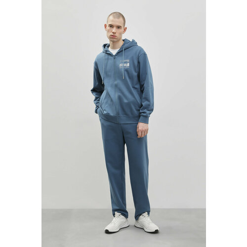 фото Брюки finn flare, размер l, голубой