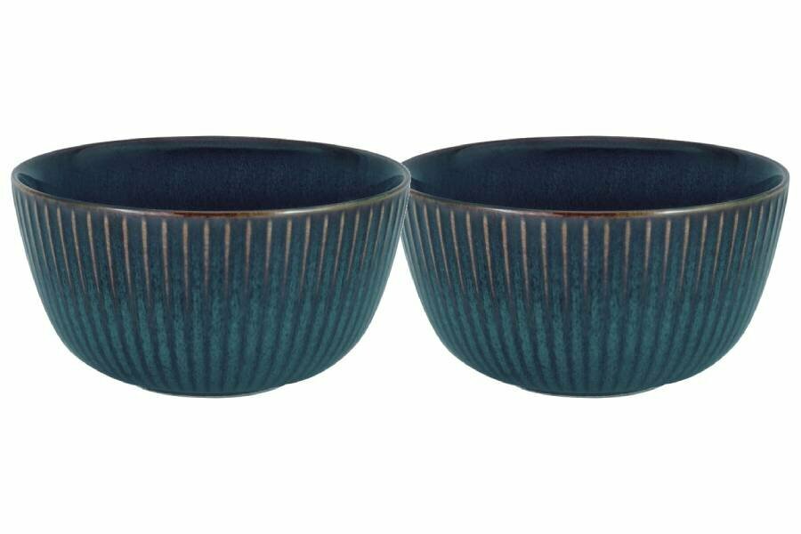 фото Набор 2 салатника Comet морская волна, 14 см, 0,65л (Home&Style)