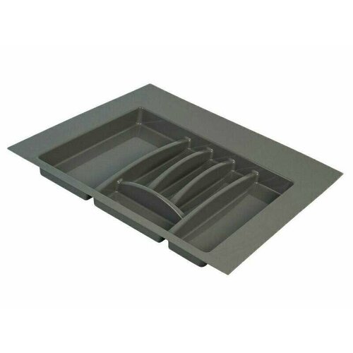 Лоток для столовых приборов Firmax, база 600 мм, антрацит