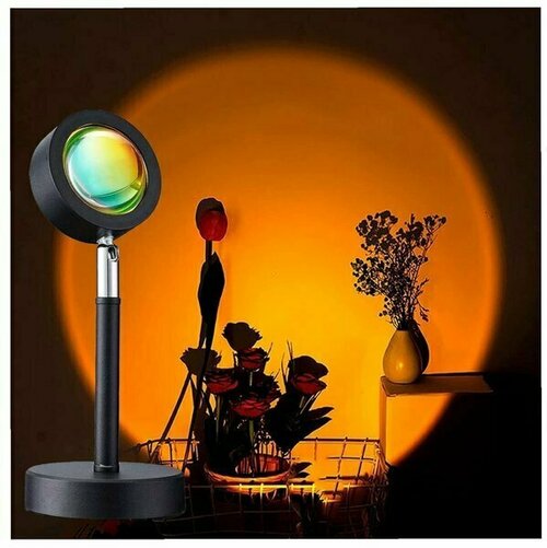 Декоративная лампа Sunset Lamp 4 colour
