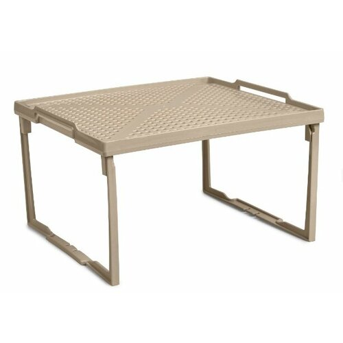 Подставка «Лофт» на пластиковых ножках 295х260х165 мм, цвет латте,