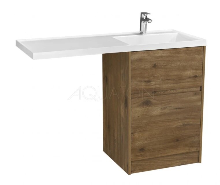 фото Акватон Тумба для стиральной машины с раковиной Акватон Лондри 60L 1A2669K1LHDR0