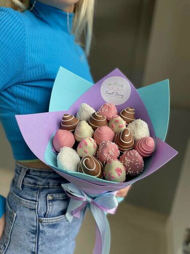 Изображение товара Лучше чем букет цветов - яркий и оригинальный букет "Конфети" от Sweet Berry