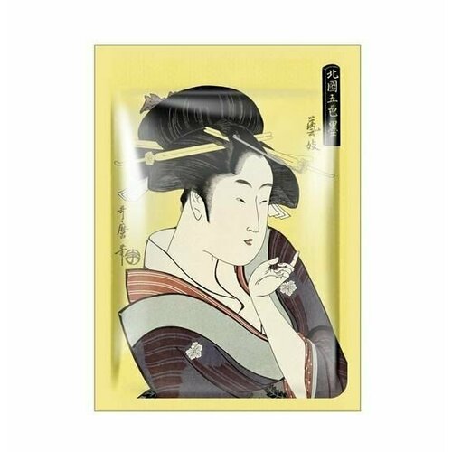 Антиоксидантная тканевая маска для лица с витамином E и экстрактом воробейника MITOMO, мягкая упаковка 1 шт.