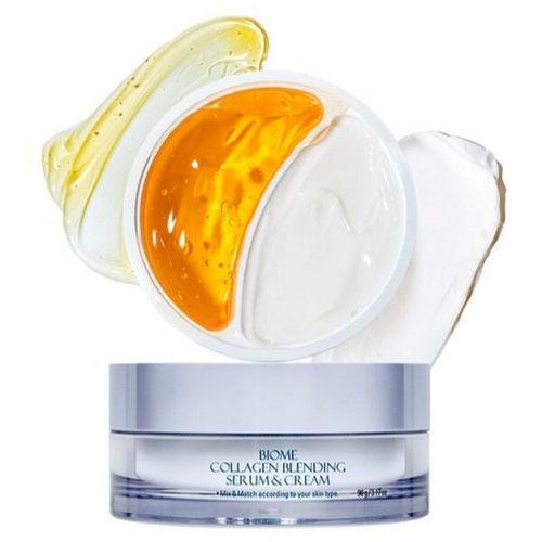 Крем-сыворотка с коллагеном Prreti Biome Collagen Blending Serum&Cream 90g