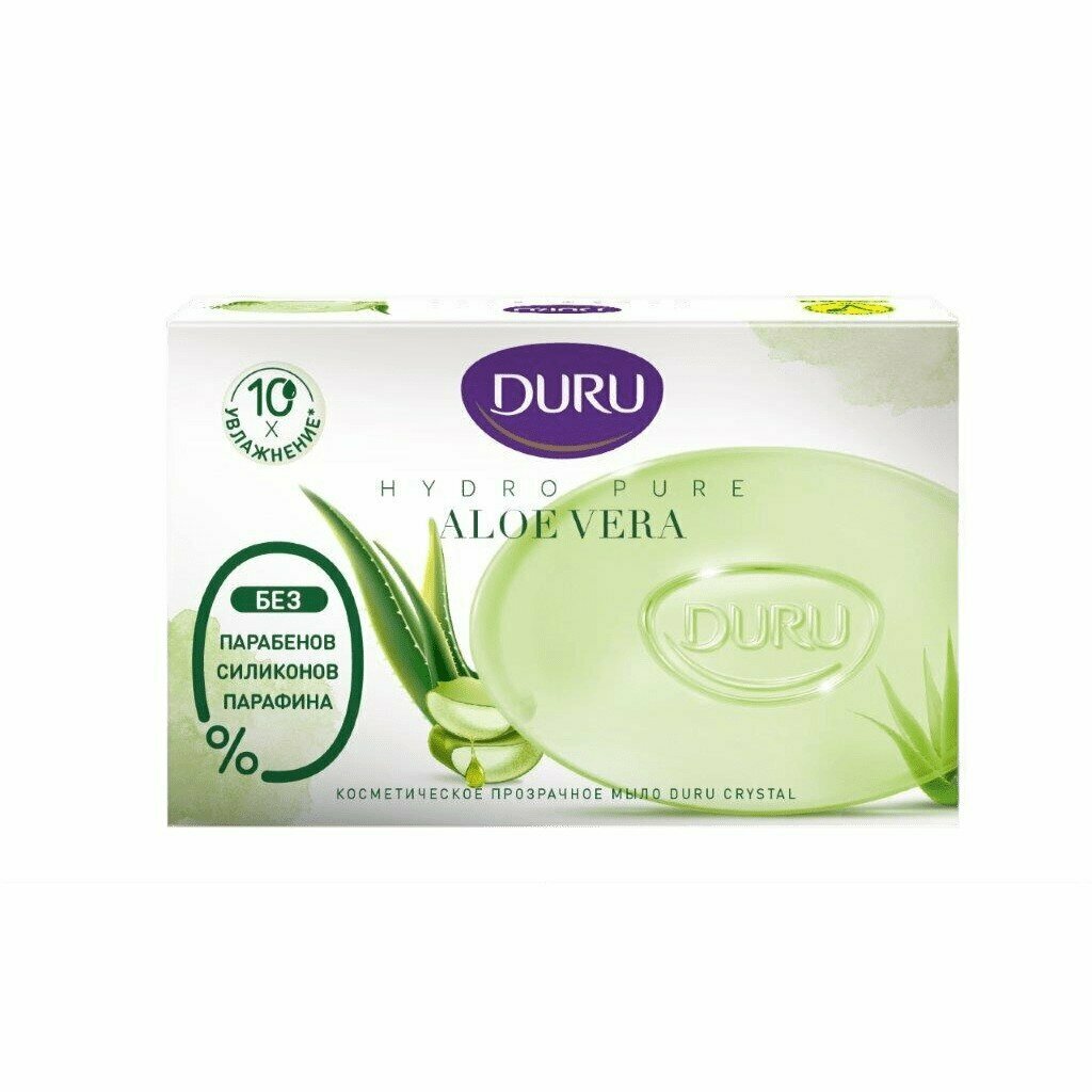 Мыло Duru, Hydro Pure Алоэ вера, 106 г, косметическое