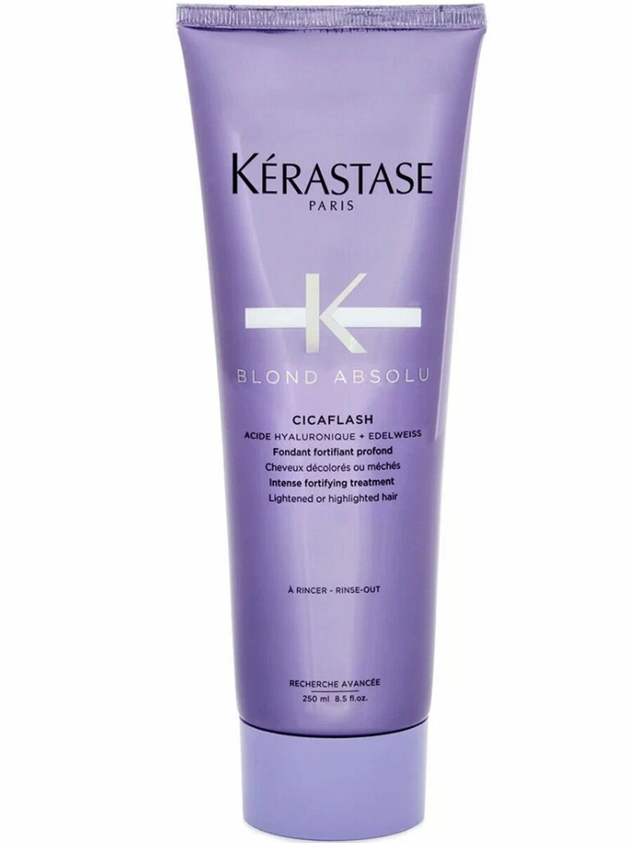 Kerastase Blond Absolue Cicaflash Молочко-уход для восстановления осветленных волос, 250 мл, туба