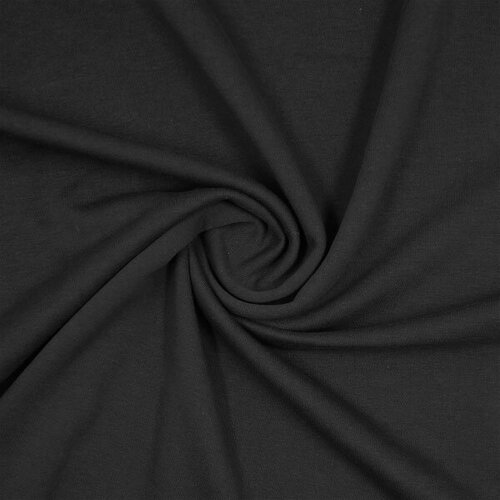 Футер, черный цвет 100х170 см
