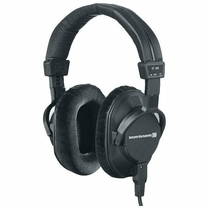 Наушники Beyerdynamic DT 250 (250 Ohm), mini jack 3.5 mm, черный