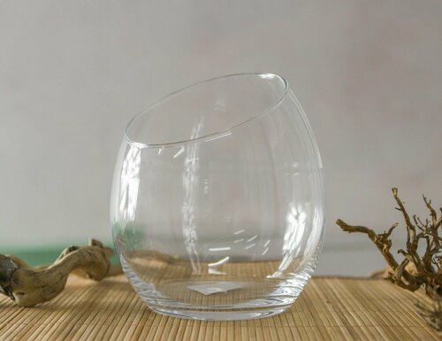 Стеклянная ваза фетта, 20 см, Edelman 146962