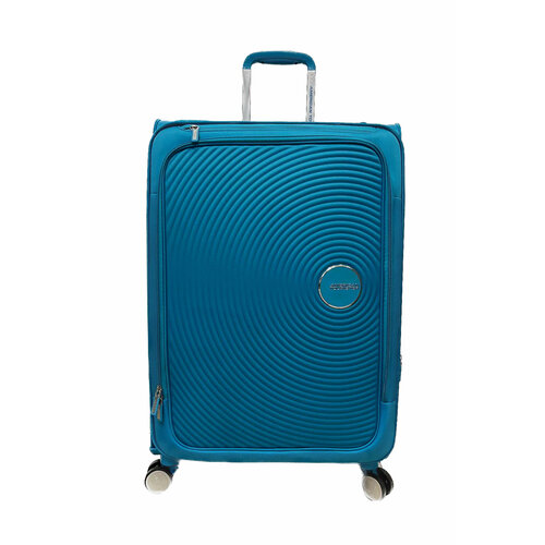 Чемодан American Tourister, 38 л, размер S, бирюзовый чемодан american tourister bon air 57 5 л красный