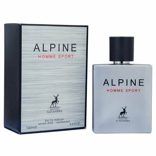 Lattafa men (maison Alhambra) Alpine Sport Туалетные духи 100 мл. мужской набор мыла 23 февраля подарок мужчине аромат древесно пряный