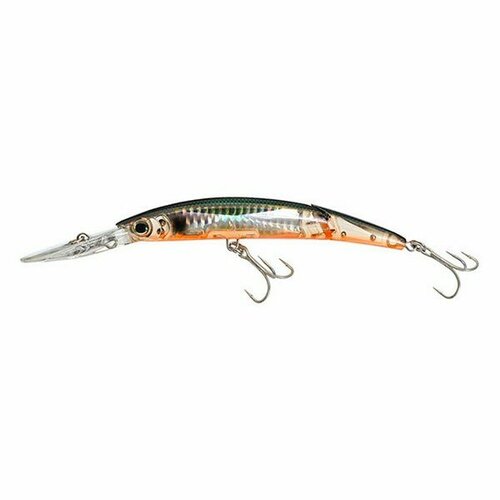 фото Воблер yo-zuri crystal 3d minnow deep diver jointed плав, 130мм, 25г; f1155-ghgt