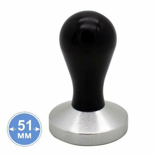 Темпер алюминиевый ручка черная 51 мм 22020121 891₽