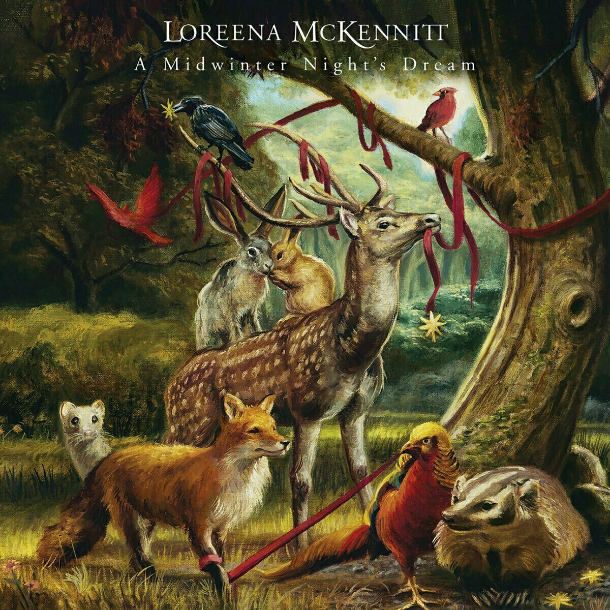 Виниловая пластинка McKennitt, Loreena, A Midwinter Night's Dream (coloured) (0774213551122) IAO - фото №1