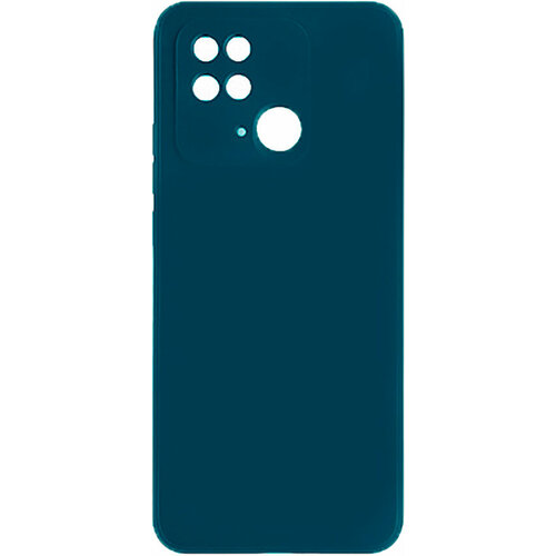 смартфон xiaomi redmi 10c 3 64gb ocean blue Чехол-накладка Borasco MicroFiber Case для смартфона Xiaomi Redmi 10C (Цвет: Blue)