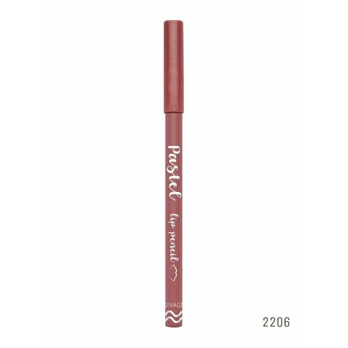 Косметические карандаши DIVAGEкарандгубPastel2206 бежевый карандаш для губ divage pastel lip pensil тон 2205 2 г