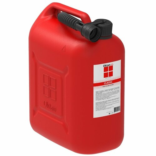 канистра для гсм паритекс трэвел 20 литров красная с носиком Канистра ГСМ 20 л пластиковая, красная, для бензина и гсм