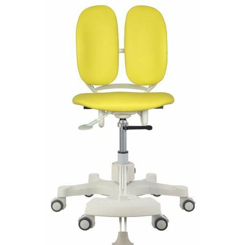 Детское кресло Duorest Duokids Kids Мax DR-289SF Mild ортопедическое, макс. нагрузка 60 кг, рост ребенка 110-140 см, двойная спинка желтый