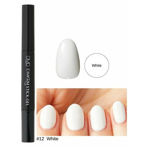 Однофазный гель лак премиум Charm Stick Gel # WHITE