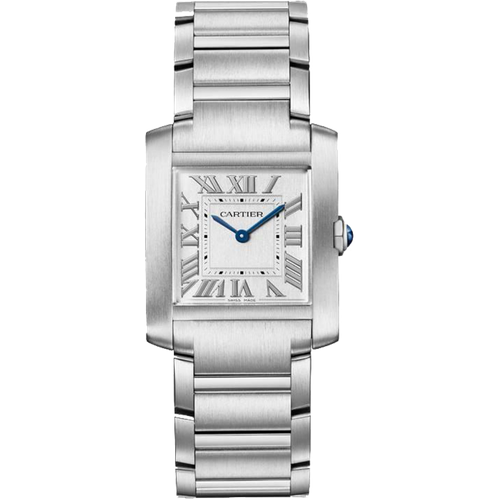 наручные часы cartier белый серебряный Наручные часы Cartier, серебряный