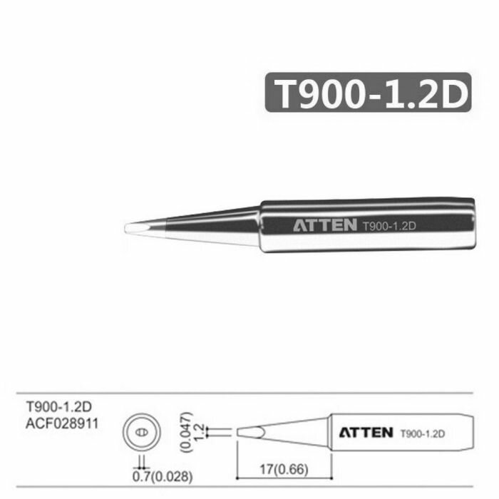 Паяльное жало Atten T900-1.2D