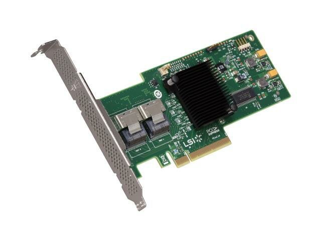 Контроллер LSI Logic SAS 9240-8i SGL (LSI00200) PCI-E, 8-port 6Gb/s, SAS/SATA Raid Adapter