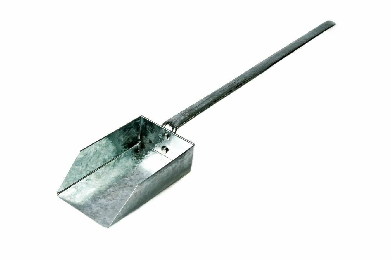 фото Совок зольный оцинкованный Омутнинск серебристый