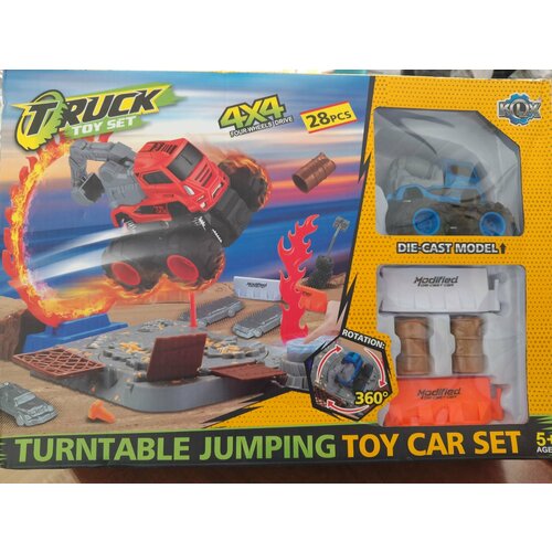 Игровой набор TRUCK Toy set Машинка с трамплином и аксессуарами