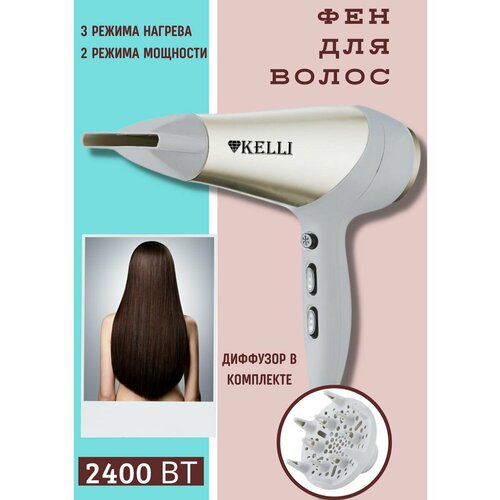 Фен для волос с насадками 255000₽