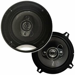 Автомобильные динамики "Pioneer TS-A1394" / Комплект из 2 штук / Коаксиальная акустика 4-х полосная, 13 См (5 Дюйм.), 300 Вт.