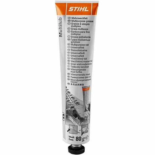 Смазка STIHL многоцелевая Multilub 80 г 0781-516-1003 подарок на день рождения мужчине, любимому, папе, дедушке, парню