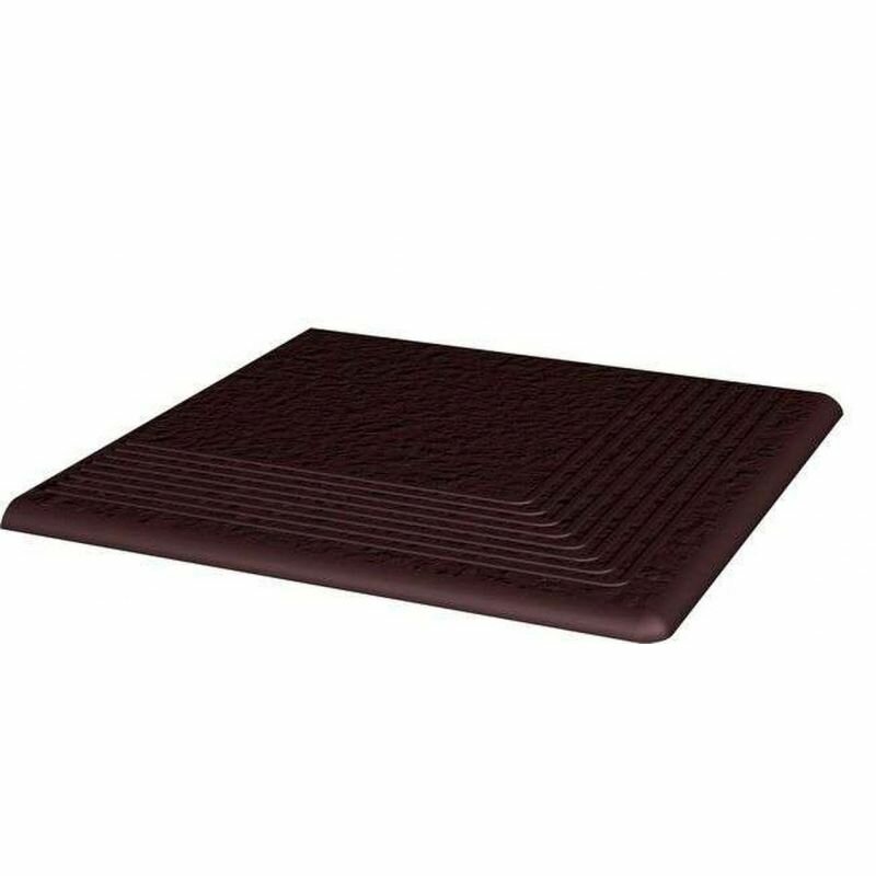 Ступень угловая Paradyz Natural Brown Stopnica Narozna 30x30 см (10 шт.)