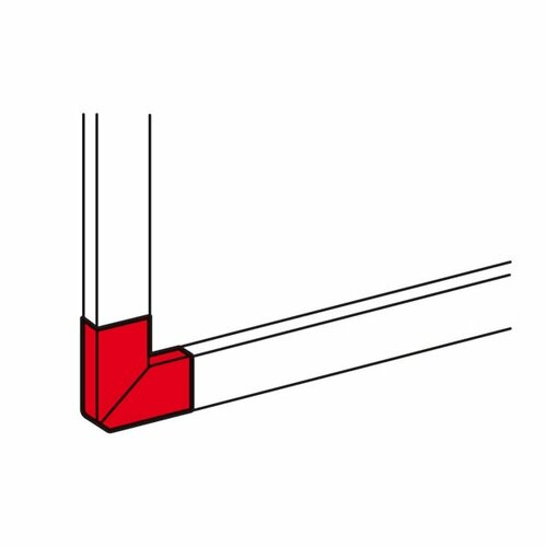 Legrand (Легранд) Угол плоский 90° для односекционных кабель-каналов DLP 35х105 белый 010784